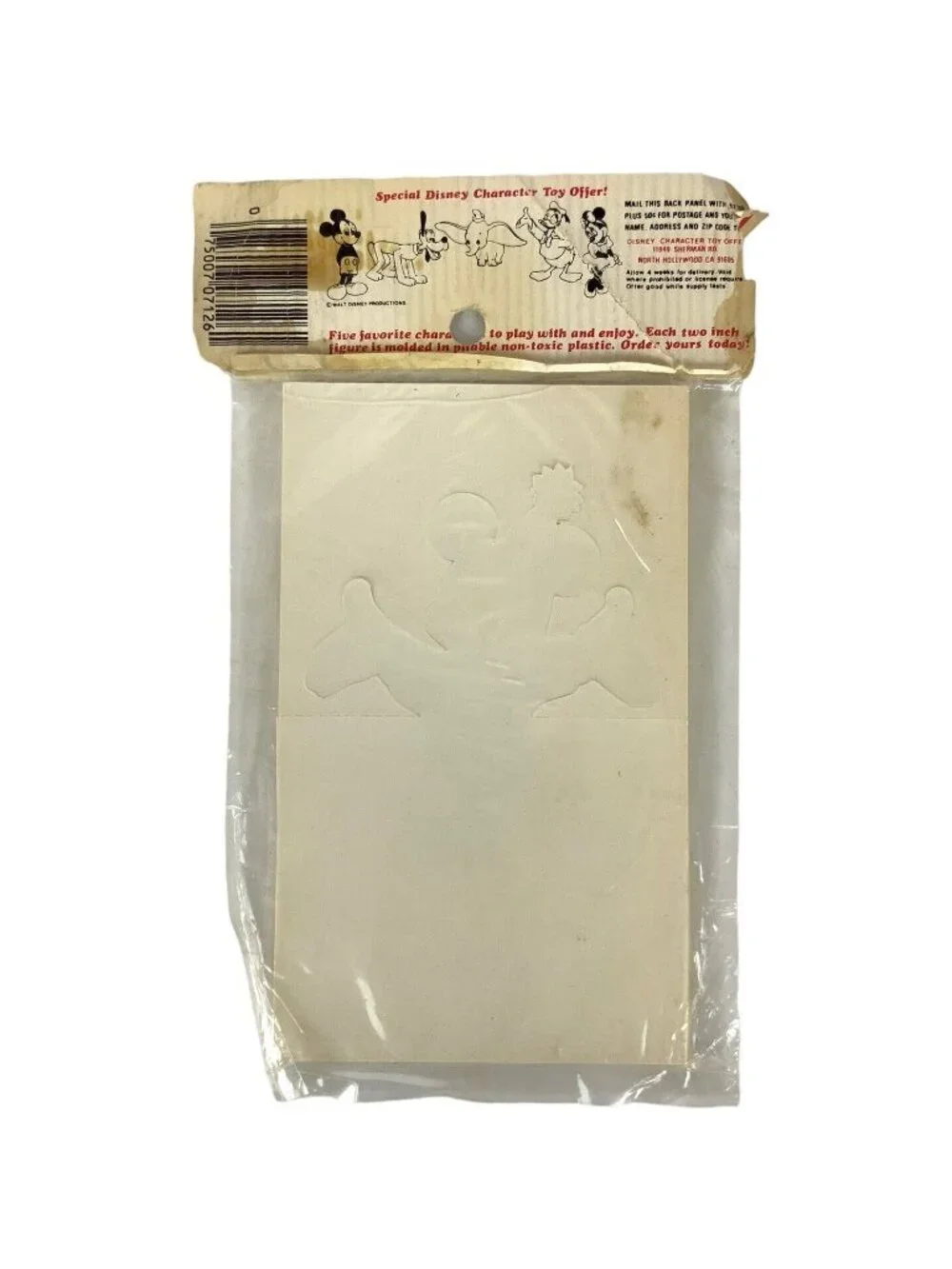 Vintage 1980s Walt Disney Mickey Mouse Place Cards Pkg Of 12 Party Decorations